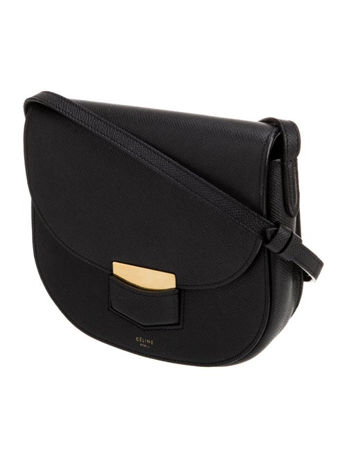 Celine Leather Trotteur Small