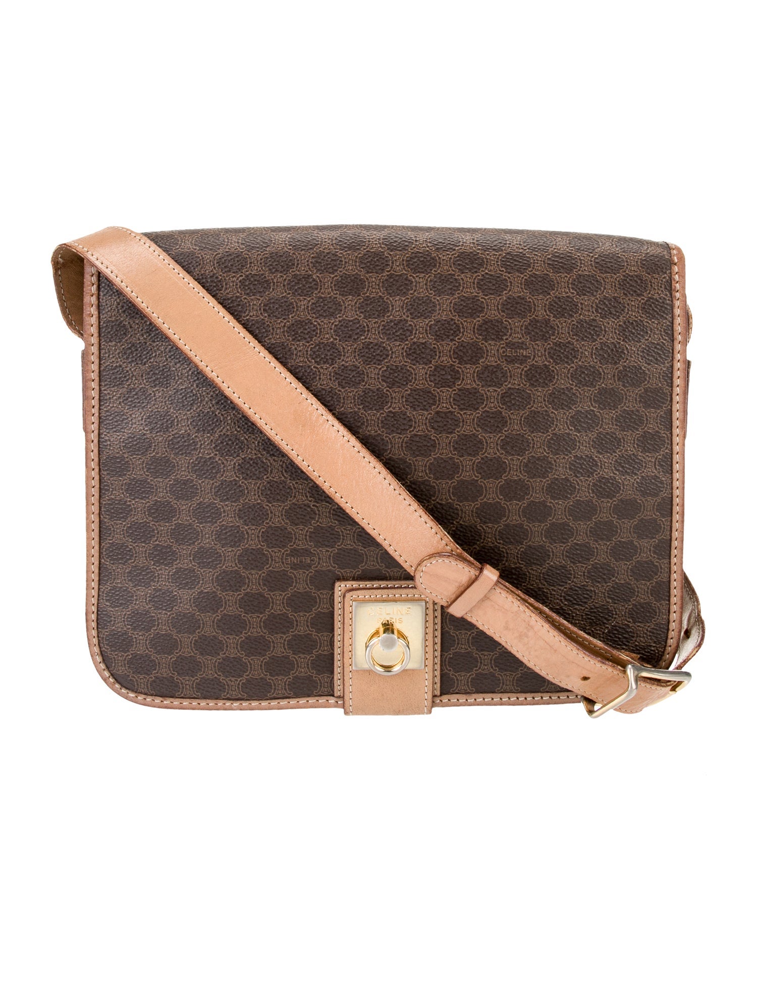 Celine Macadam Messenger Bag Vintage