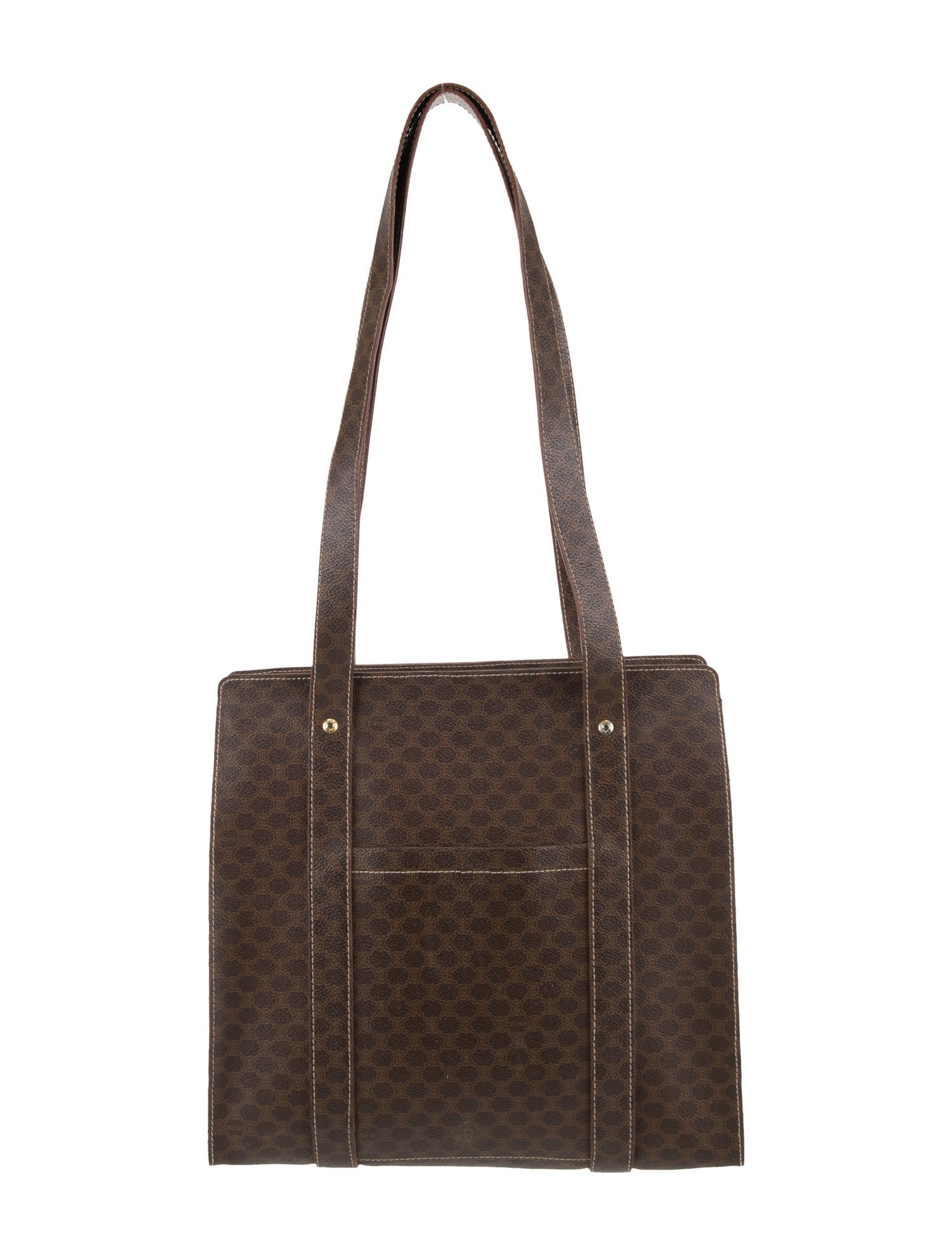 Celine Macadam Shoulder Bag Vintage