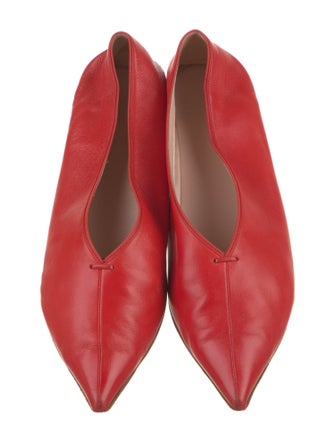 Celine Leather Ballet Flats
