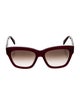 Celine Square Gradient Sunglasses