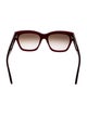 Celine Square Gradient Sunglasses