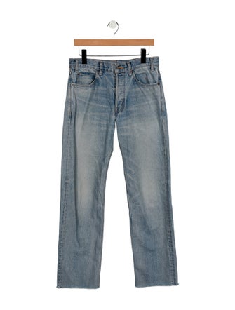 Celine High-Rise Straight Leg Jeans