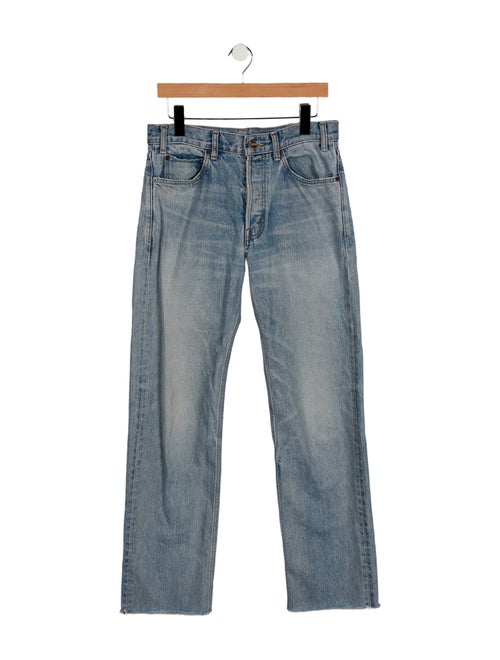 Celine High-Rise Straight Leg Jeans