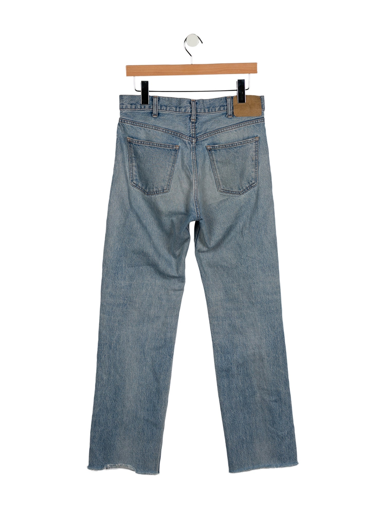 Celine High-Rise Straight Leg Jeans