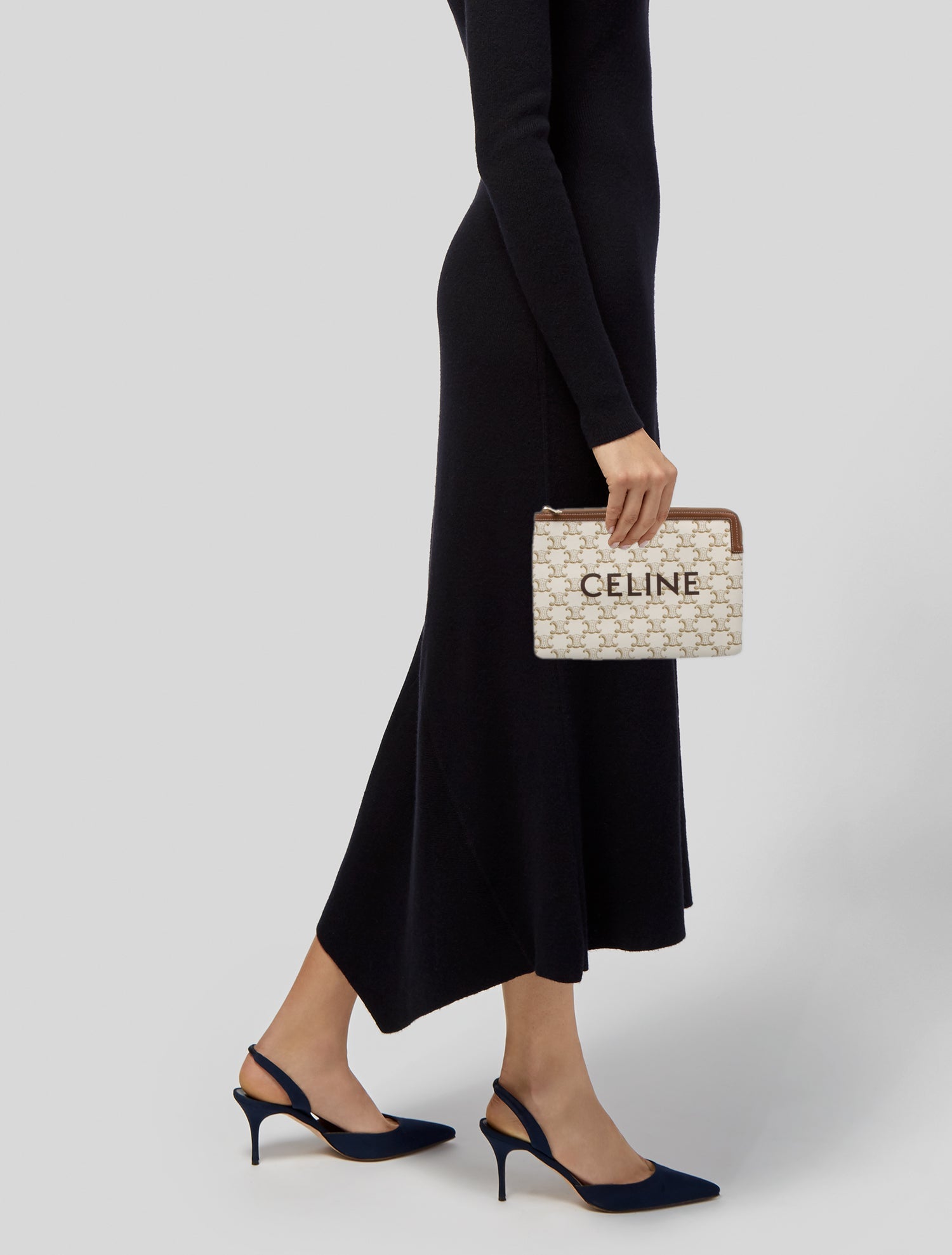 Celine Triomphe Clutch