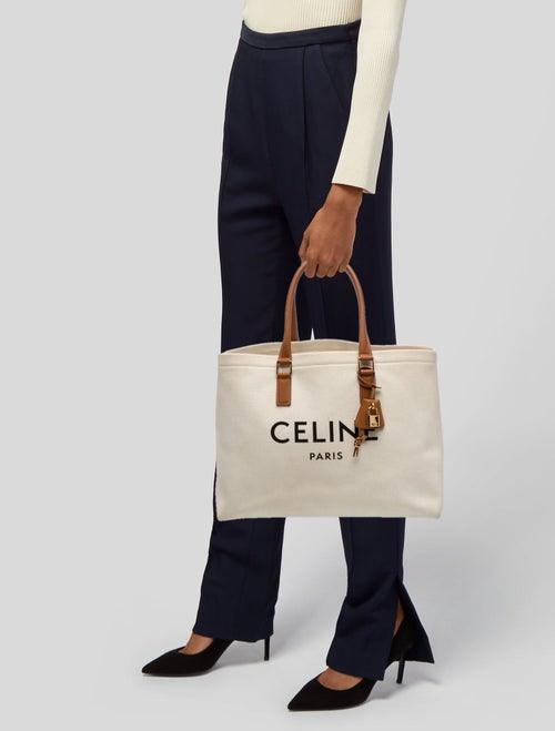 Celine Canvas Horizontal Cabas