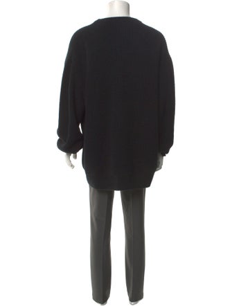 Celine Wool Graphic Print Pullover