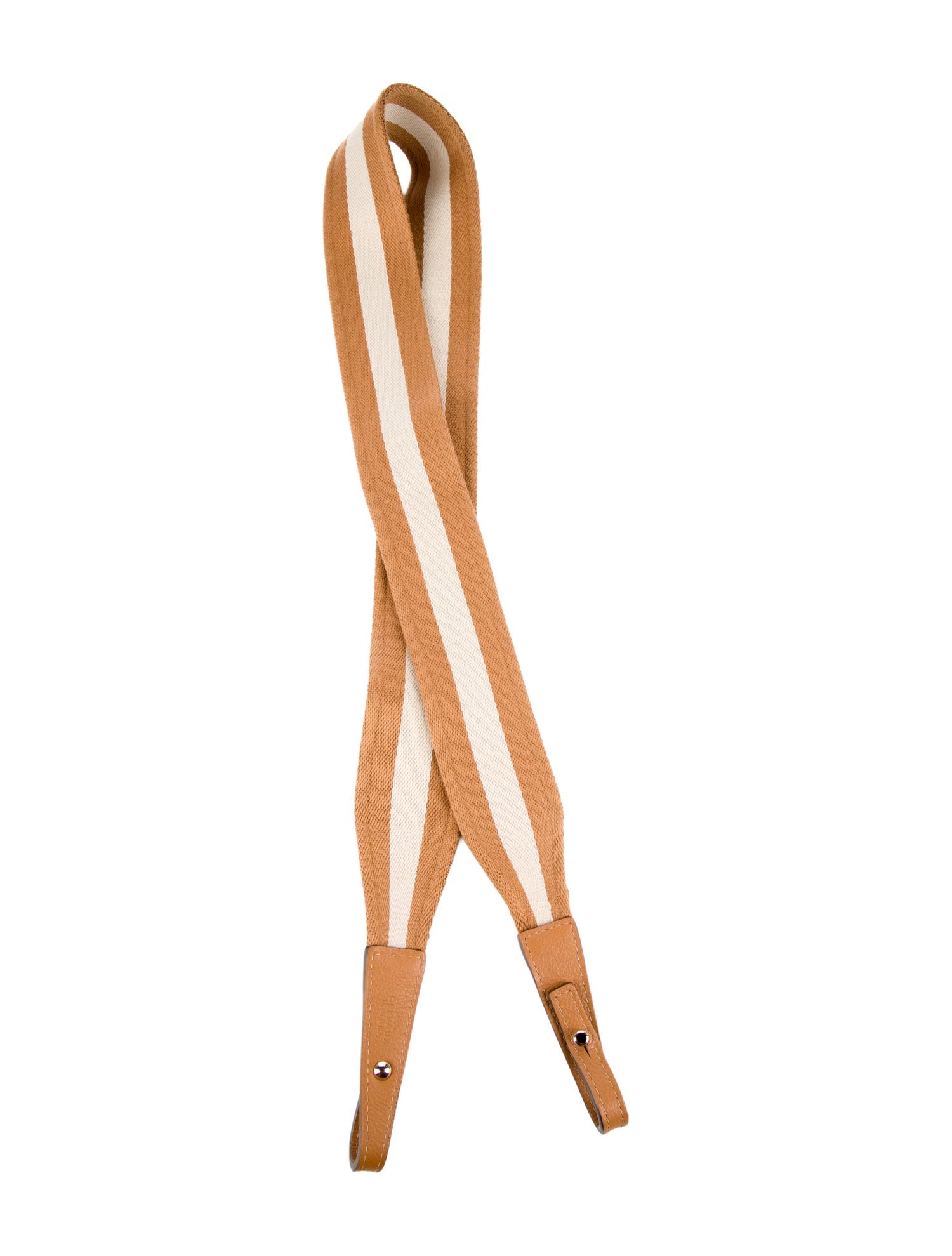 Delvaux Leather-Trimmed Bag Strap