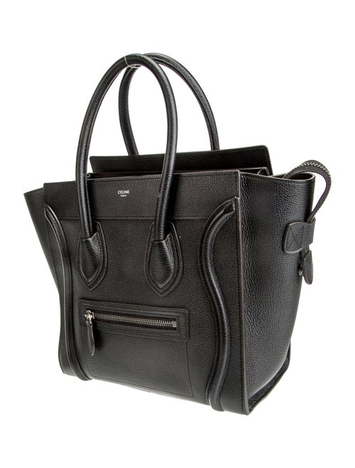 Celine Leather Luggage Micro