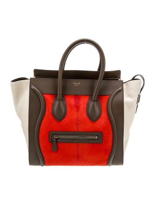 Celine Ponyhair Luggage Mini