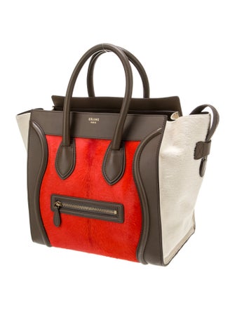 Celine Ponyhair Luggage Mini
