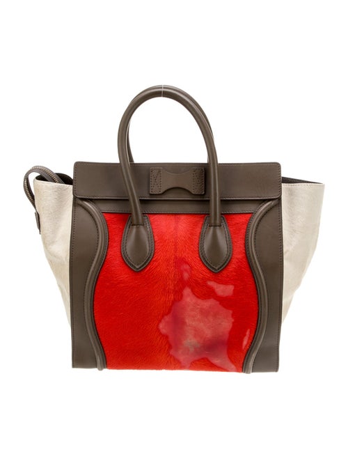 Celine Ponyhair Luggage Mini