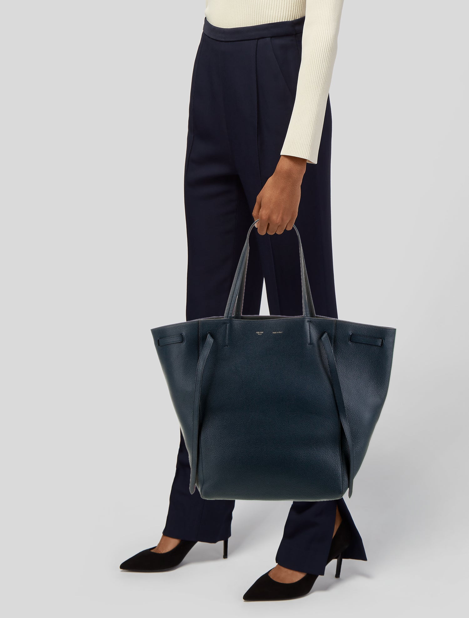 Celine Leather Tote
