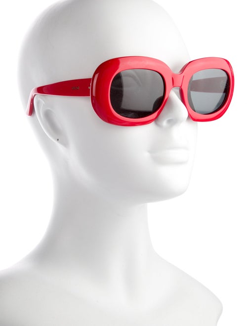 Celine Square Tinted Sunglasses