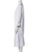 Celine Mock Neck Three-Quarter Sleeve Tunic