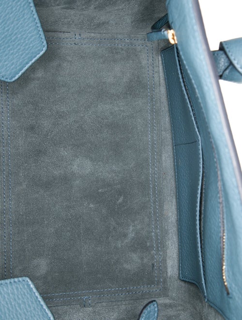 Celine Leather Tie Tote Medium