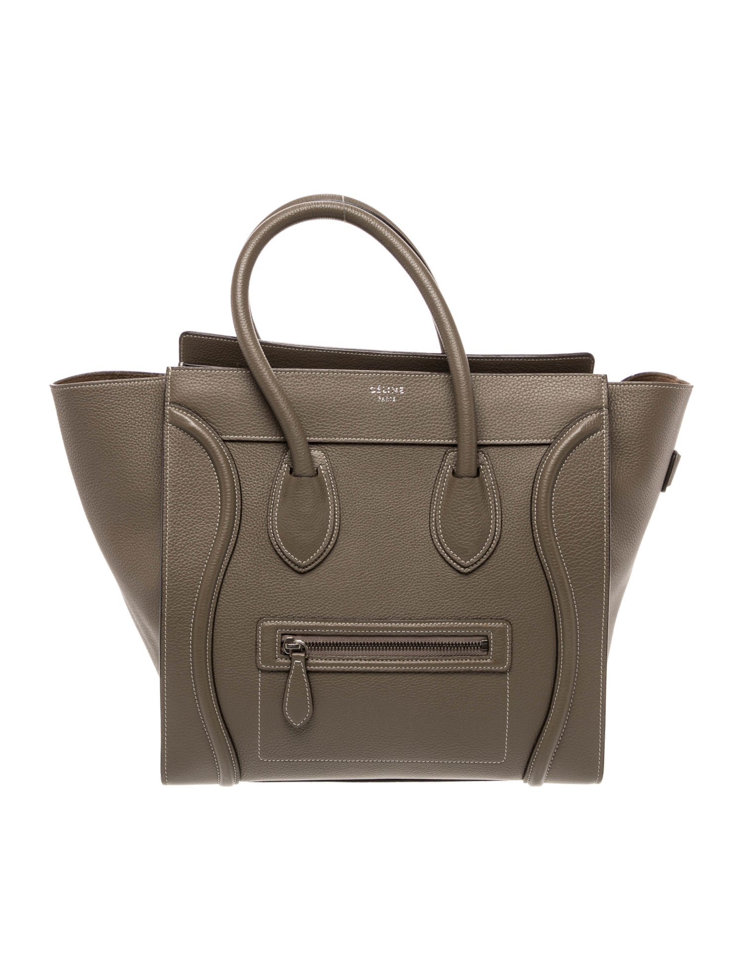 Celine Leather Luggage Micro