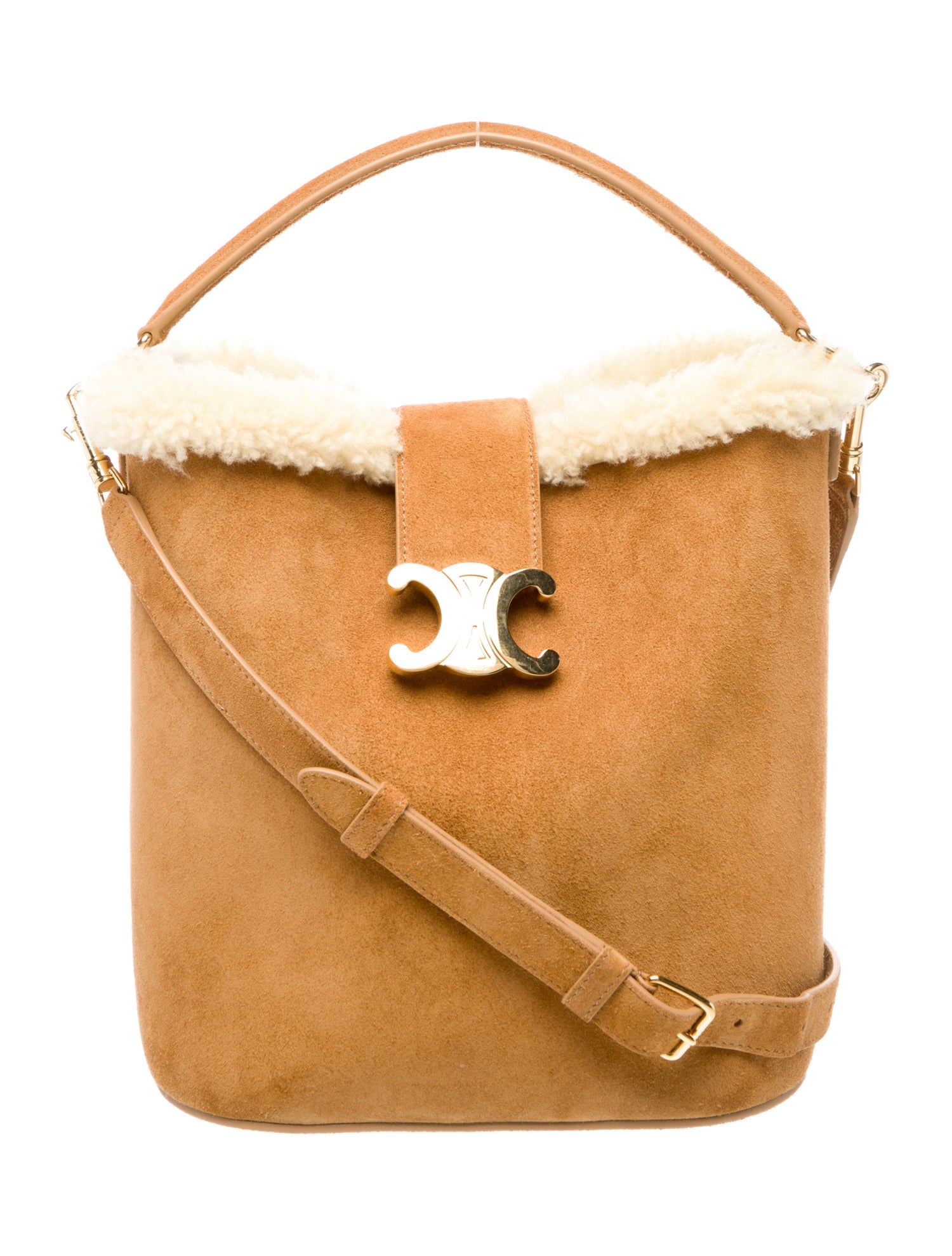 Celine Shearling Louise Medium w/ Tags