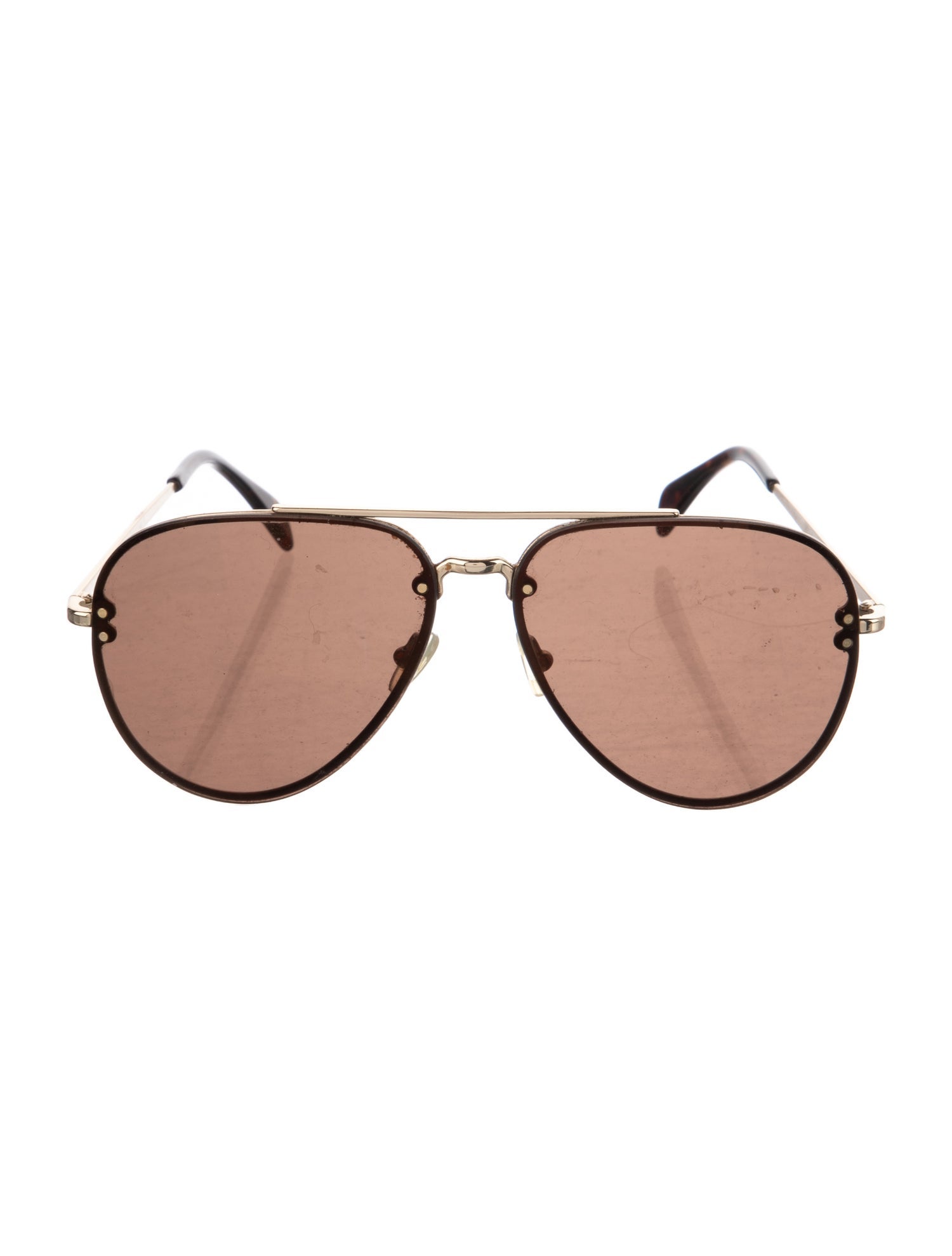 Celine Aviator Mirrored Sunglasses