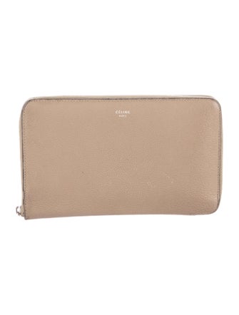 Celine Leather Continental Wallet