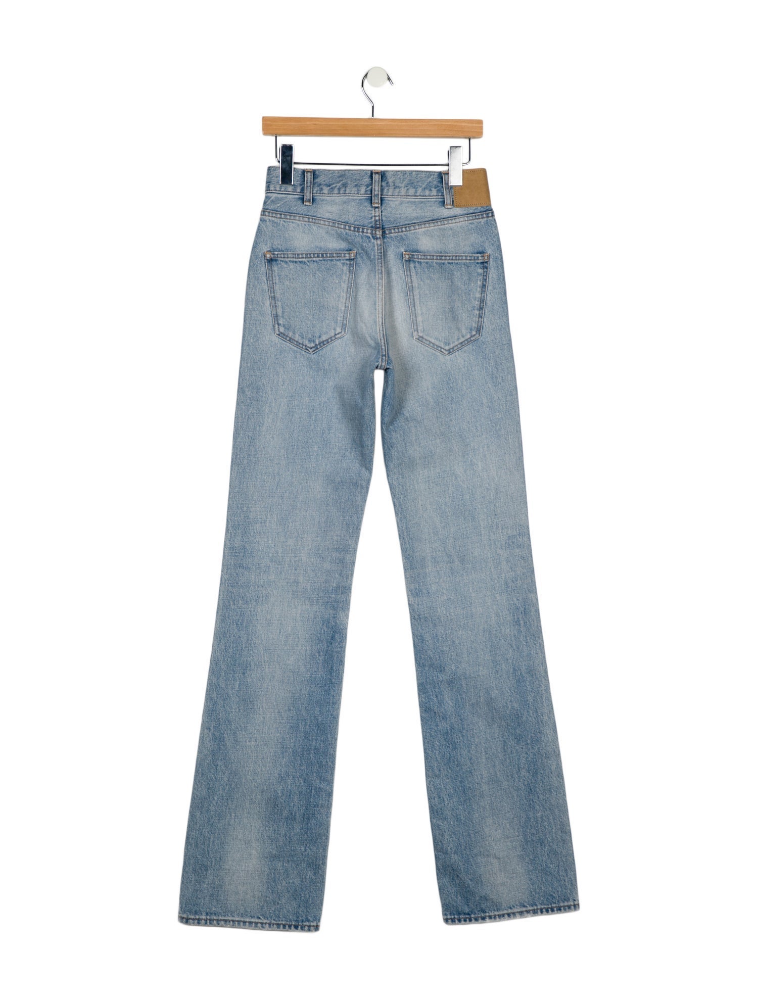 Celine High-Rise Straight Leg Jeans