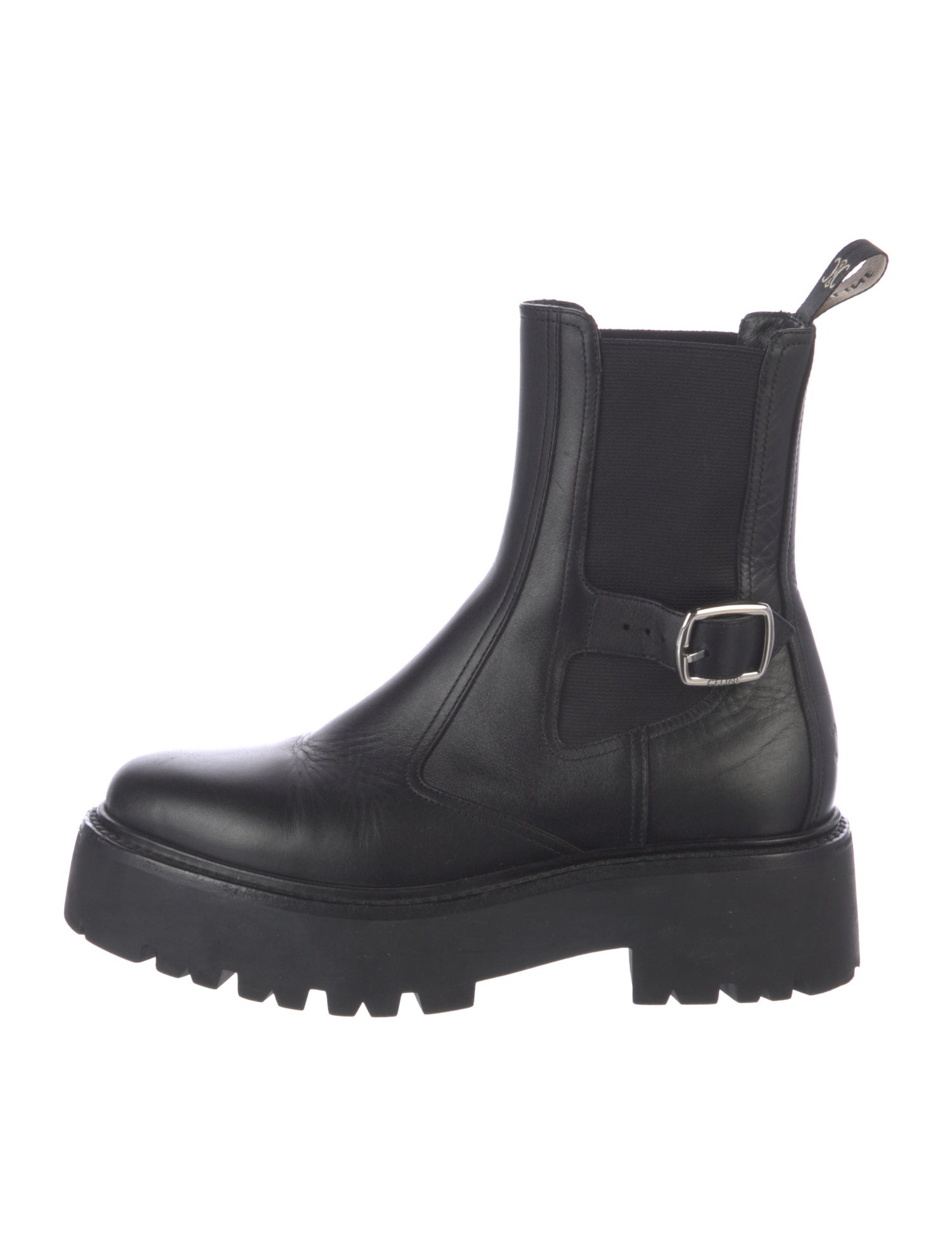 Celine Leather Chelsea Boots