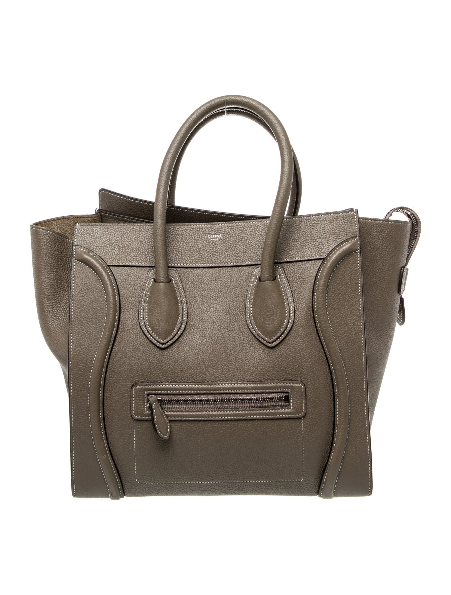 Celine Leather Luggage Mini