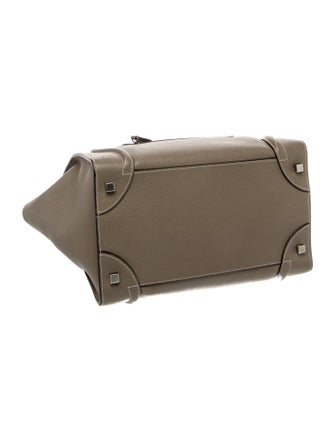 Celine Leather Luggage Mini