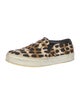 Celine Leather Printed Espadrilles