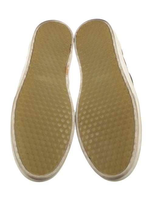 Celine Leather Printed Espadrilles