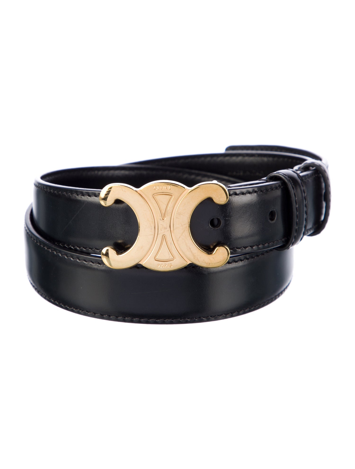 Celine Skinny Leather Belt Kit