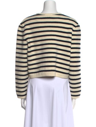 Celine Wool Striped Sweater