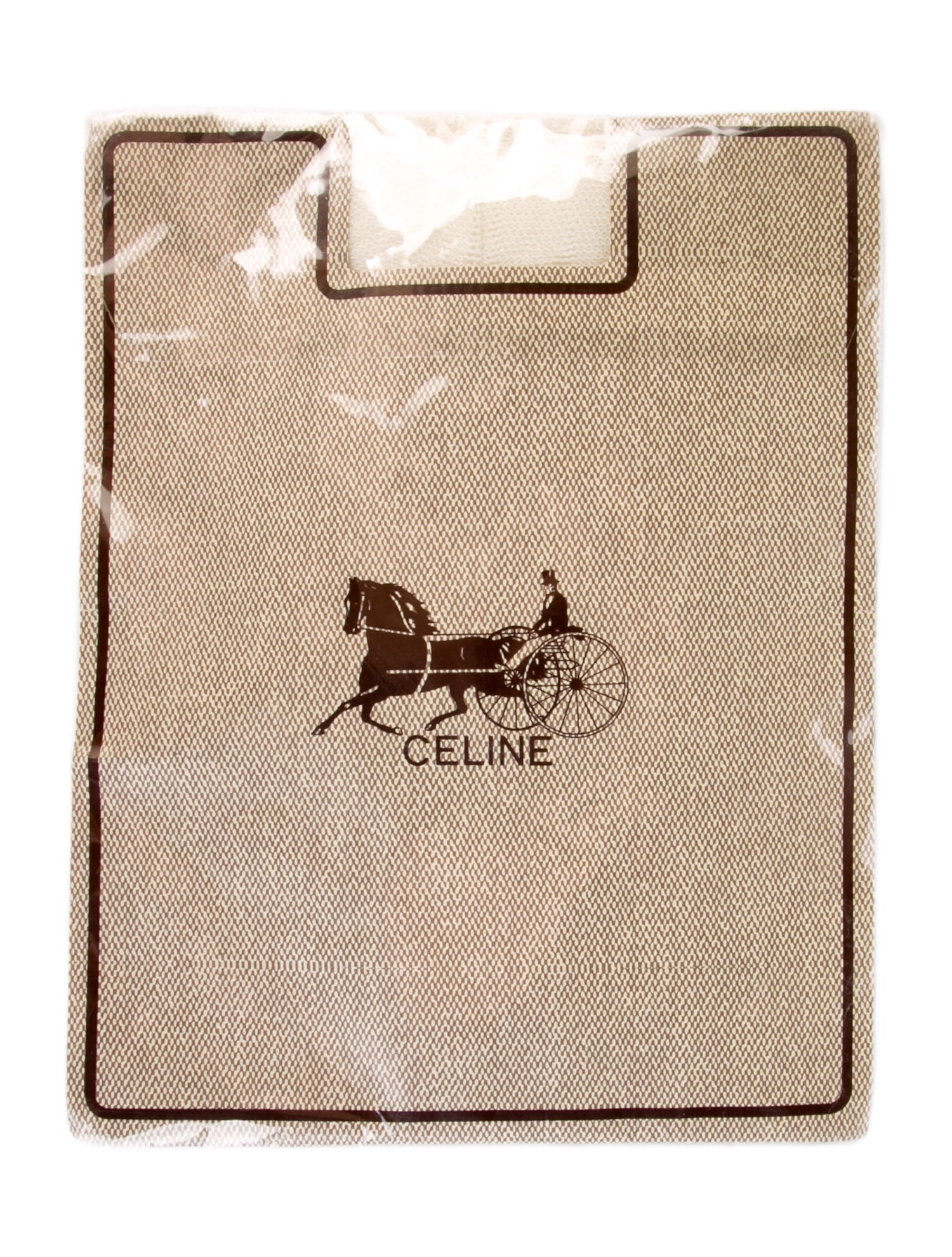 Celine Fishnet Woven Stockings w/Tags