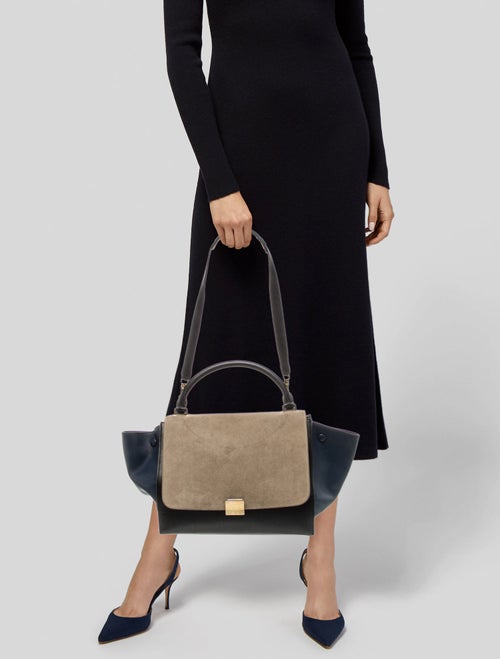Celine Leather Trapeze Medium