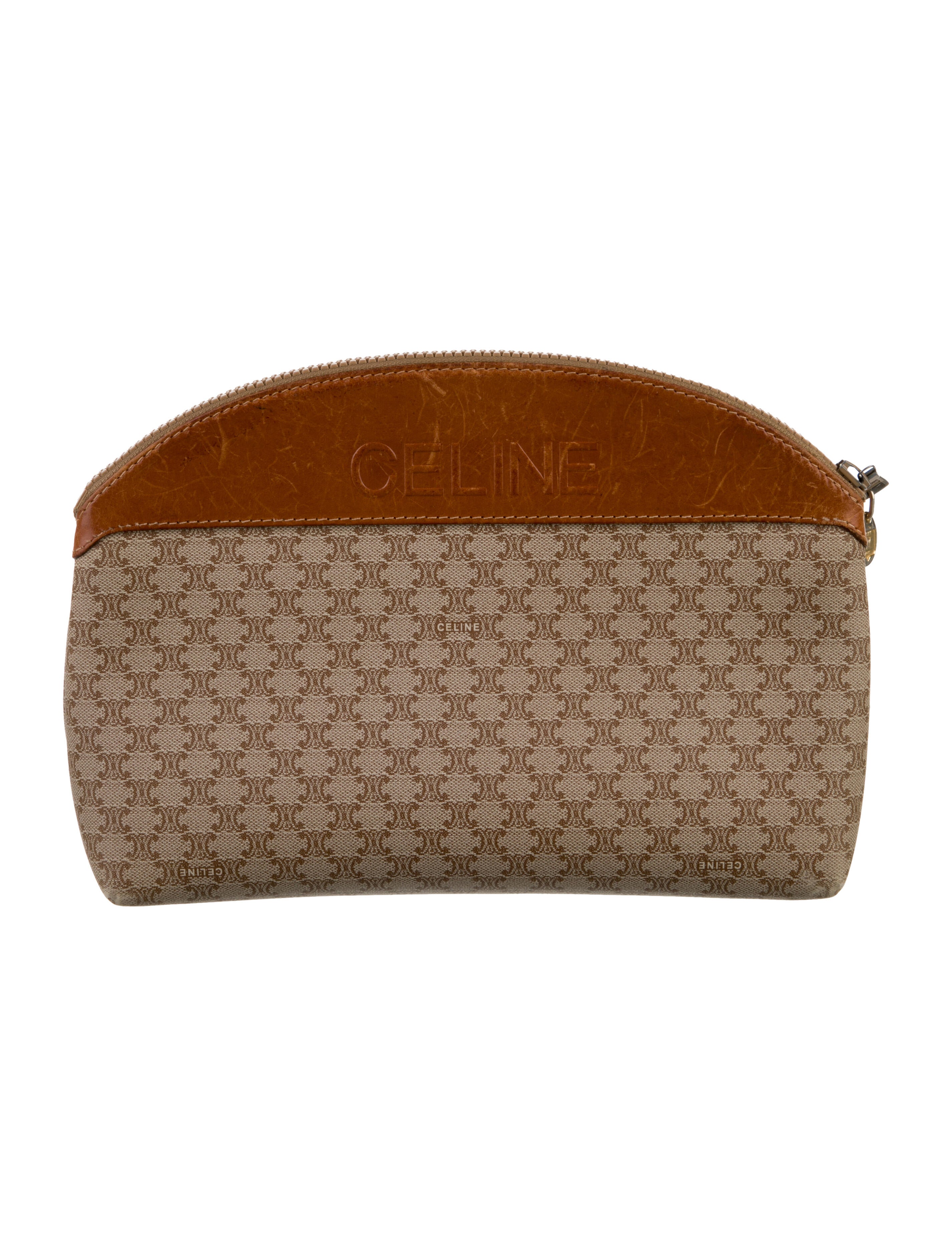 Celine Vintage Macadam Pouch