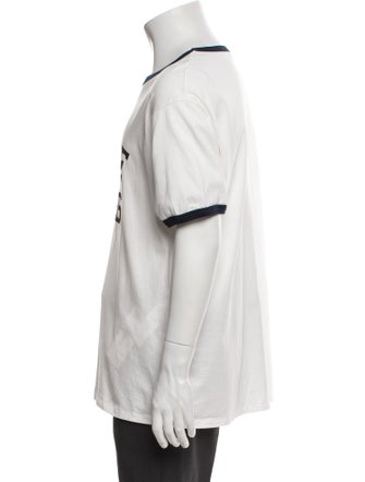 Celine Graphic Print Crew Neck T-Shirt