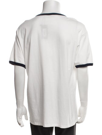 Celine Graphic Print Crew Neck T-Shirt