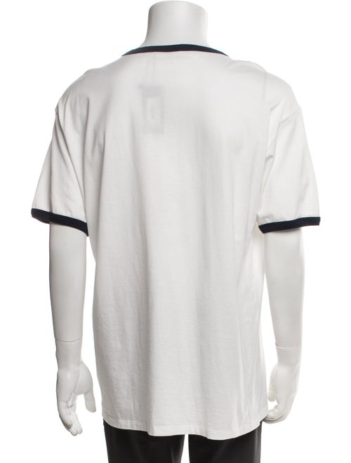 Celine Graphic Print Crew Neck T-Shirt