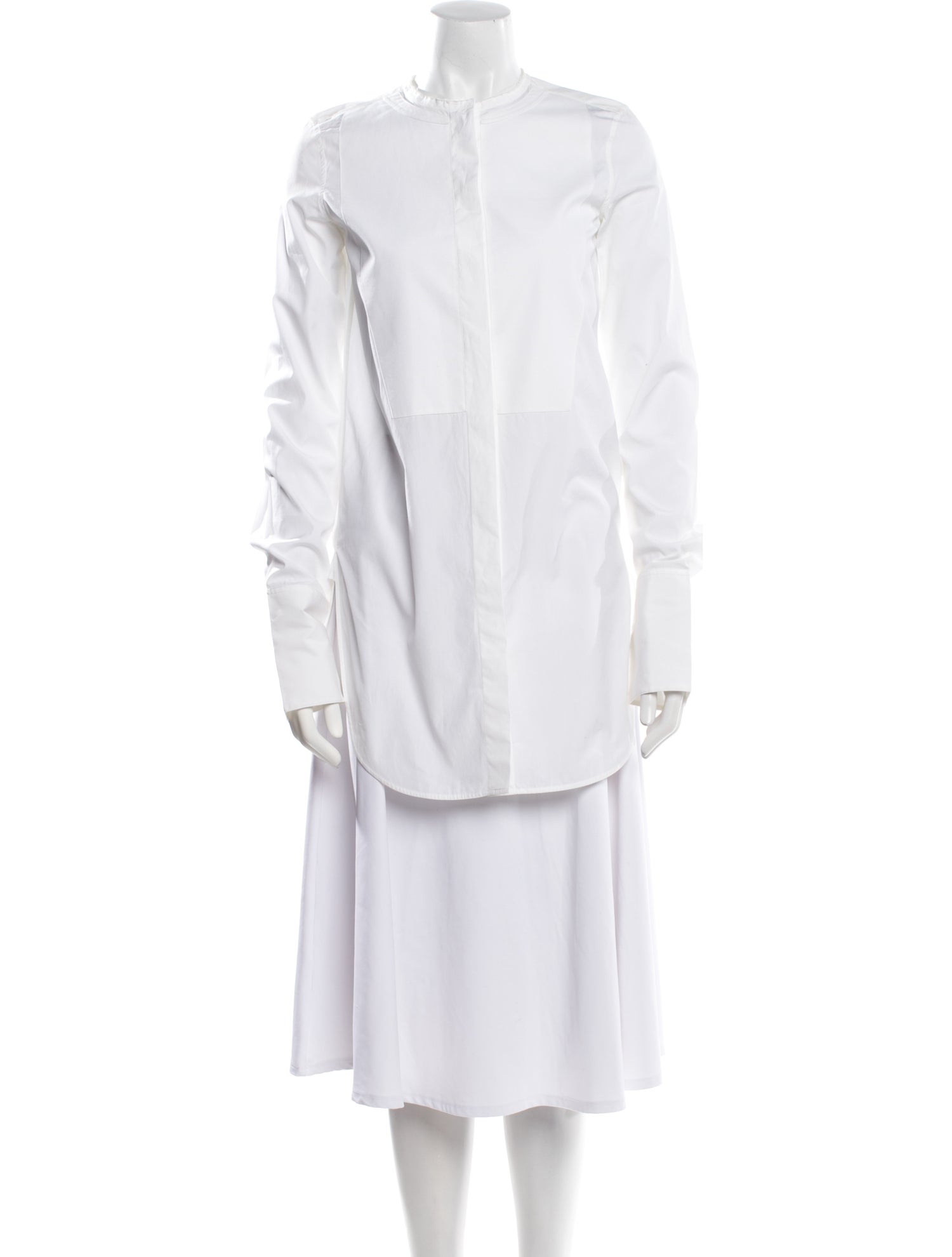 Celine Mock Neck Long Sleeve Tunic