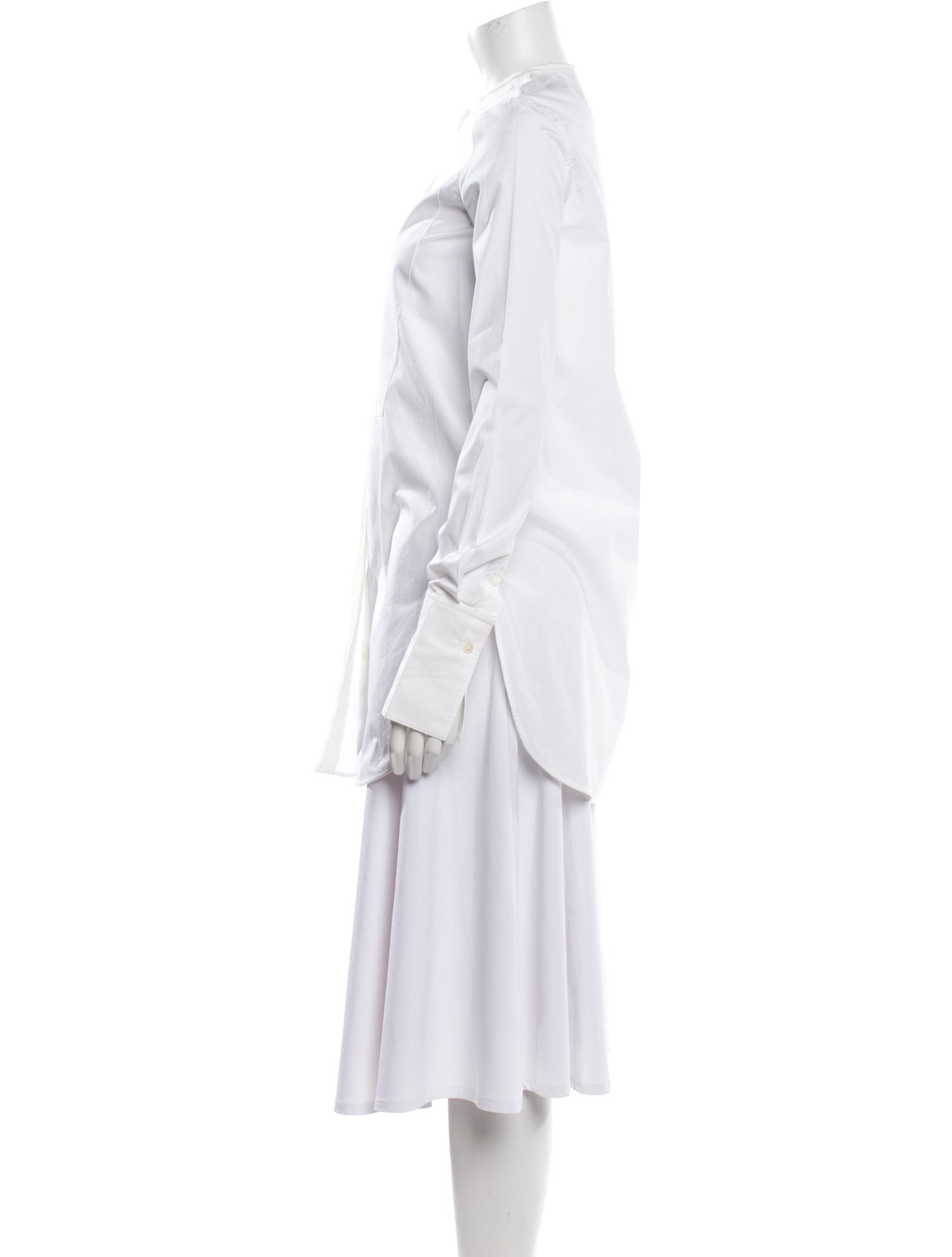 Celine Mock Neck Long Sleeve Tunic