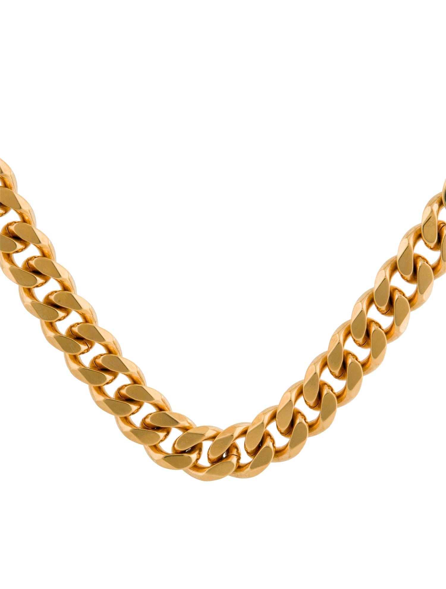 Celine Triomphe Gourmette Necklace