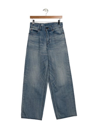 Celine Kitty Wide Leg Jeans
