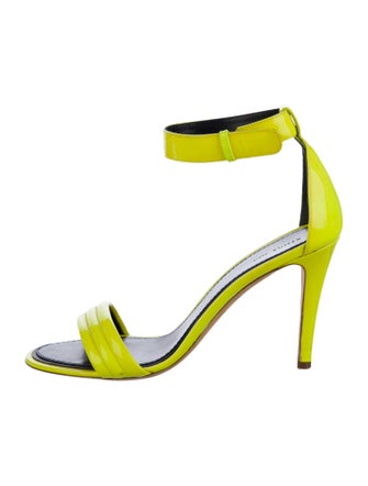 Celine Patent Leather Sandals