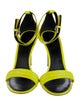 Celine Patent Leather Sandals