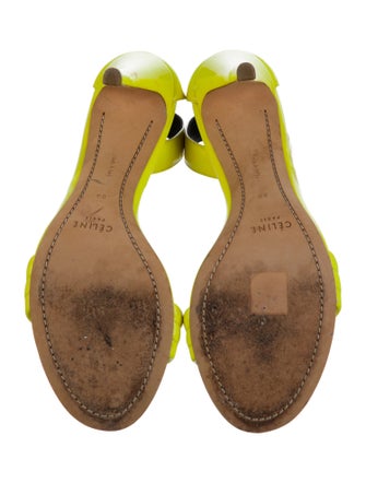 Celine Patent Leather Sandals