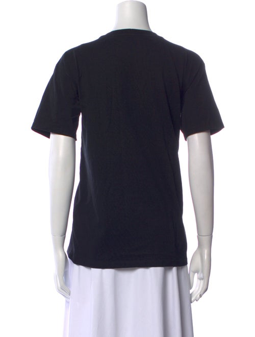 Celine Graphic Print Crew Neck T-Shirt