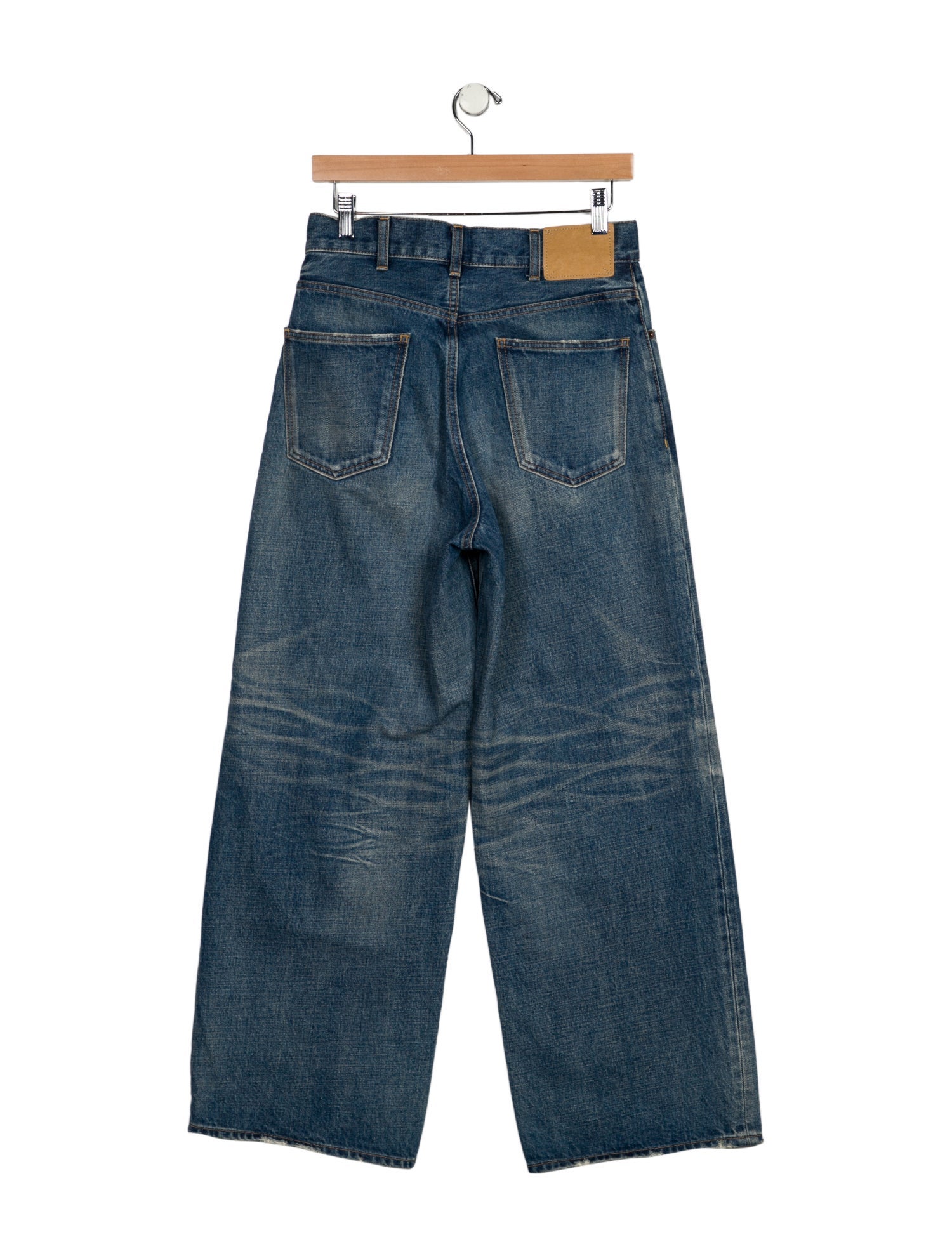 Celine High-Rise Wide Leg Jeans