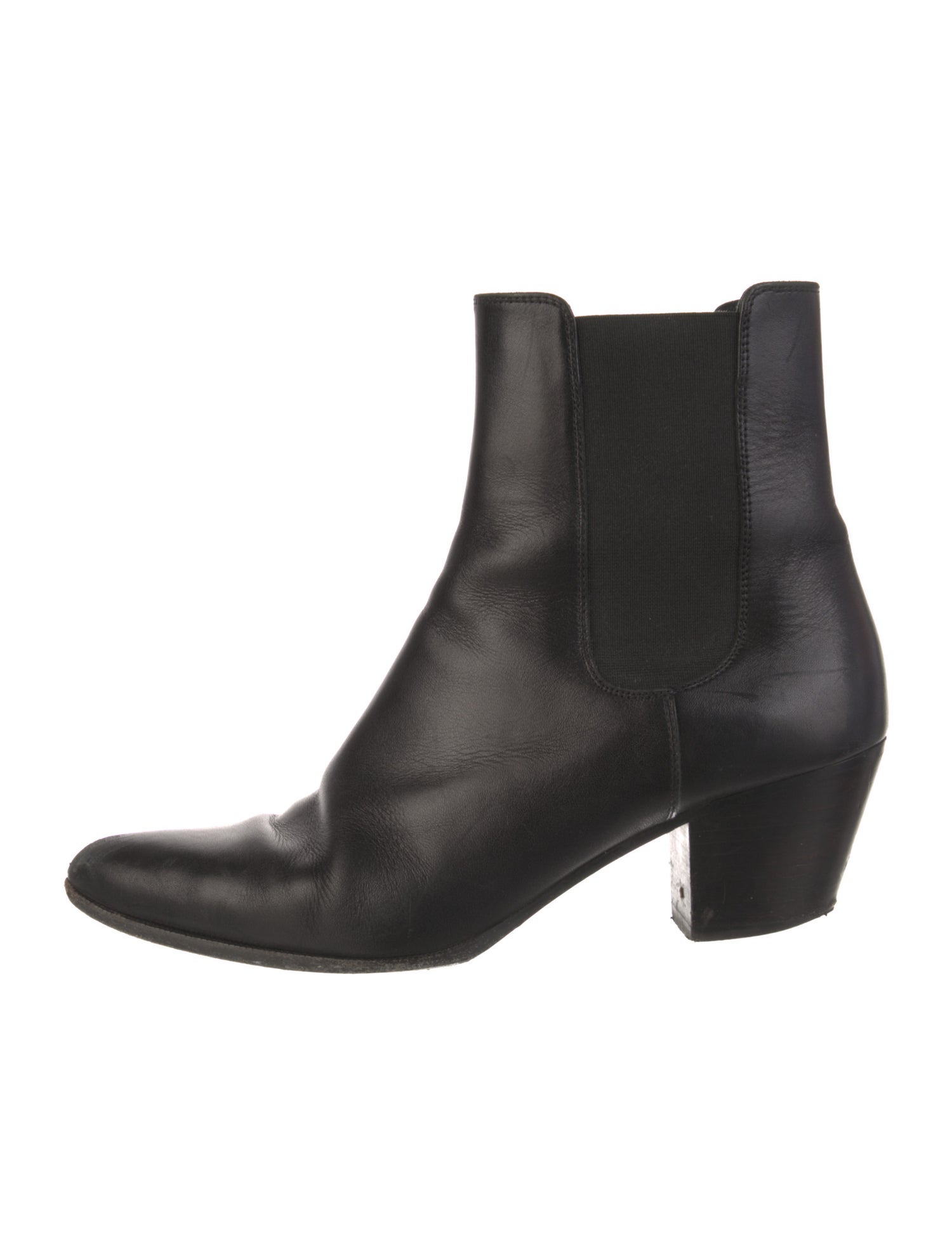 Celine Leather Chelsea Boots