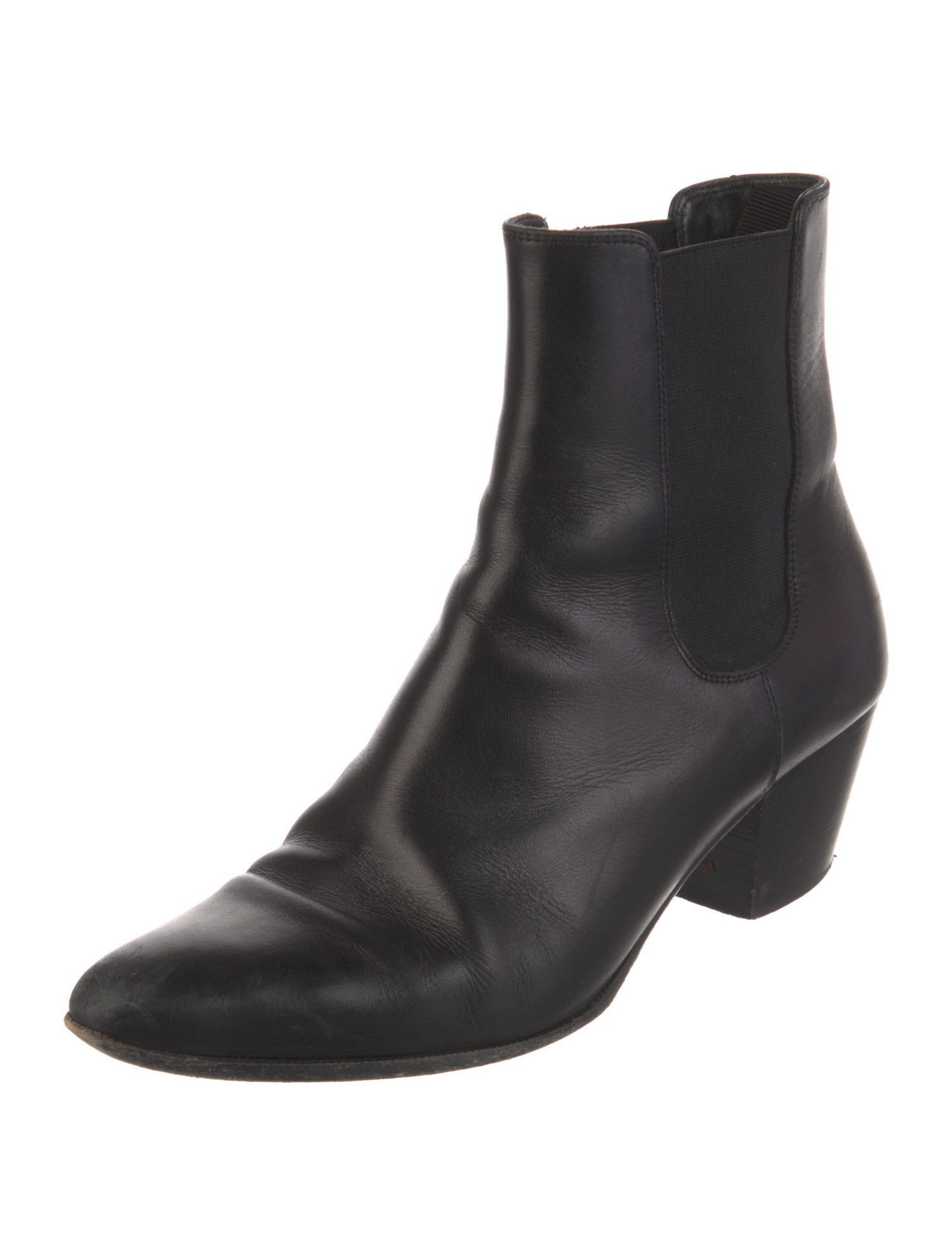 Celine Leather Chelsea Boots